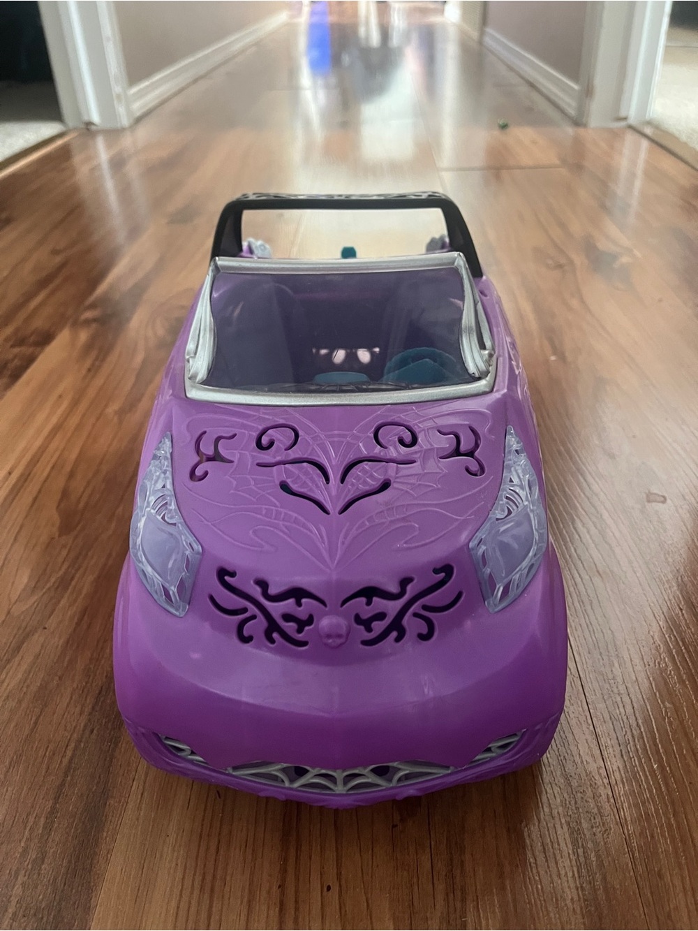 monster high Purple Convertible Doll Car with Decorative Details Scaris